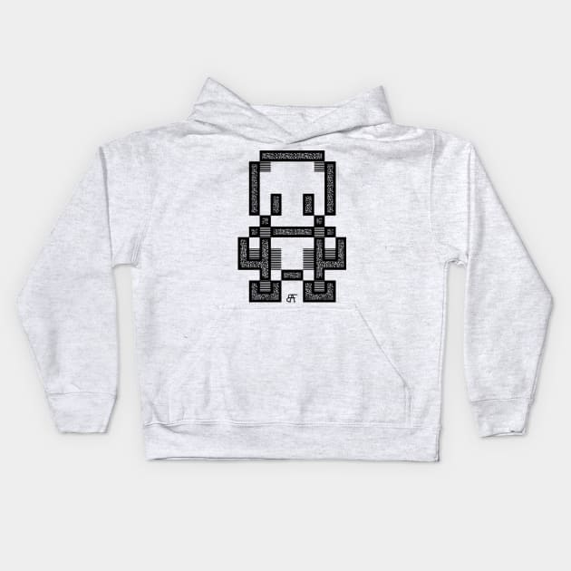 PixelDude Kids Hoodie by MastaKong19